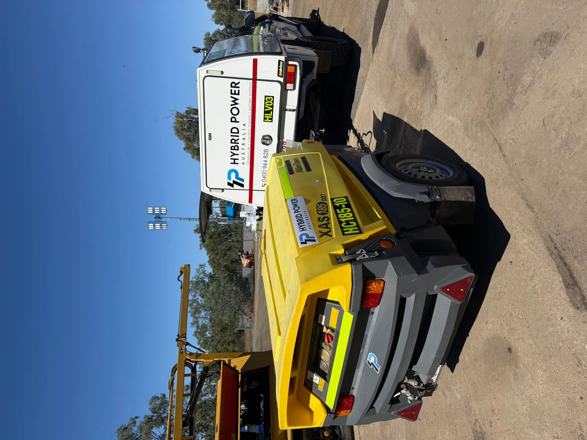Air compressor hire Mackay QLD