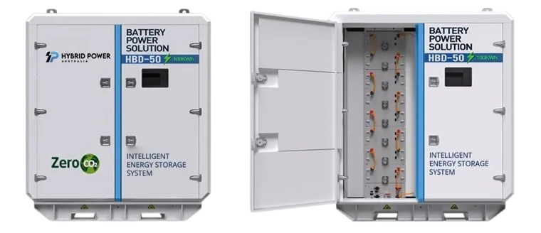 Battery energy storage system BESS hire mining site Queensland