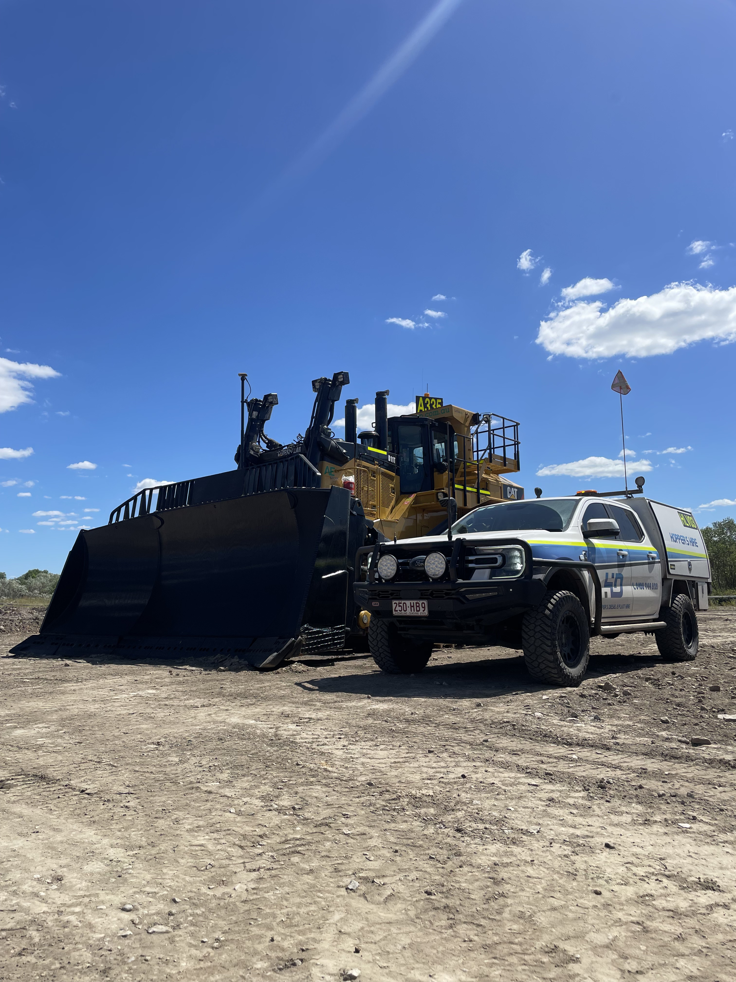 Mining and renewable energy equipment hire hybrid power Queensland